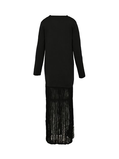 Abito Afrodite in crepe con frange Liviana Conti | F5WG35Y69-0